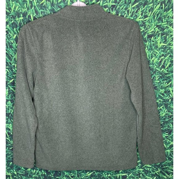 Ocean + Coast Realtree Fleece Long Sleeve Men's Large Green Camo Pullover Button - Picture 3 of 4